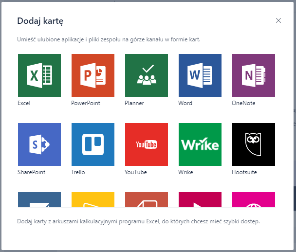  Microsoft Teams_ekran główny_stworzone dokumenty i multimedia