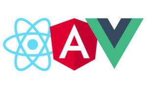 Logo React, Angular, Vue.js