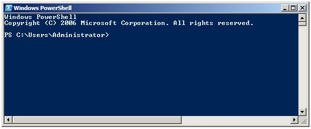 Fig. 2 PowerShell version 1.0 - PowerShell – the mighty tool from Microsoft