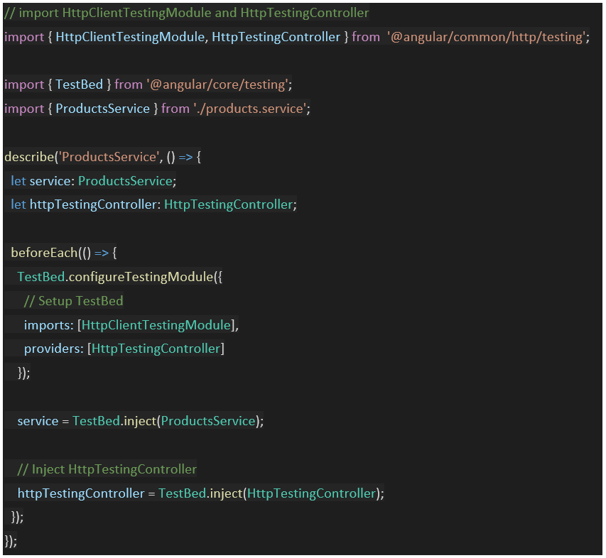 Ryc.2 - Angular/Jasmine – testowanie serwisów HTTP. Część I – metoda GET