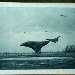 Wieloryb na lotnisku w Zagrzebiu – wygenerowane przez Dall-E
