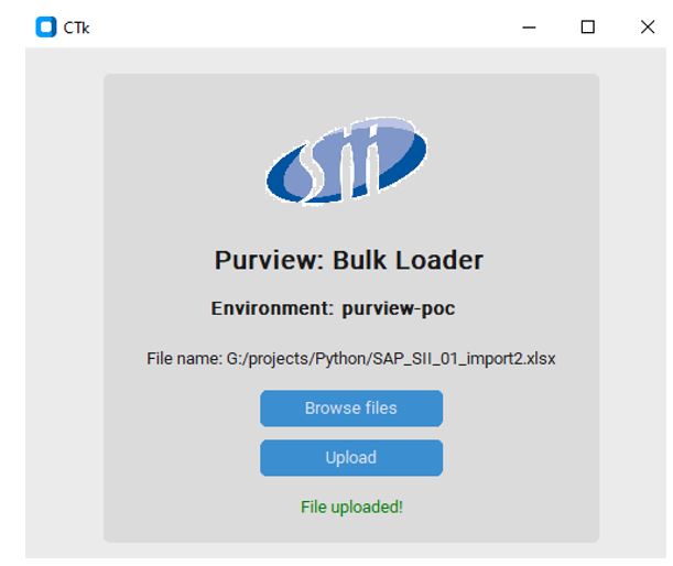 Purview – Bulk Loader
