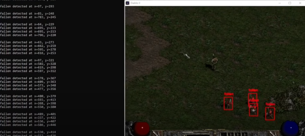 Ryc. 4 Przykładowe zastosowanie w grach komputerowych – Diablo II (kod/źródło – twórcy) Przykładowe zastosowanie w grach komputerowych – Diablo II (kod/źródło – twórcy)
