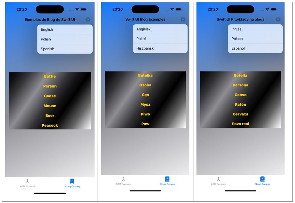 Screen 3: Efekt końcowy