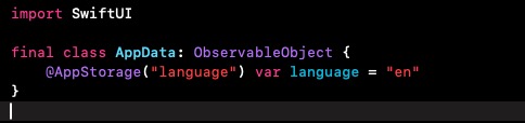 Code snippet 3: AppData aplikacji