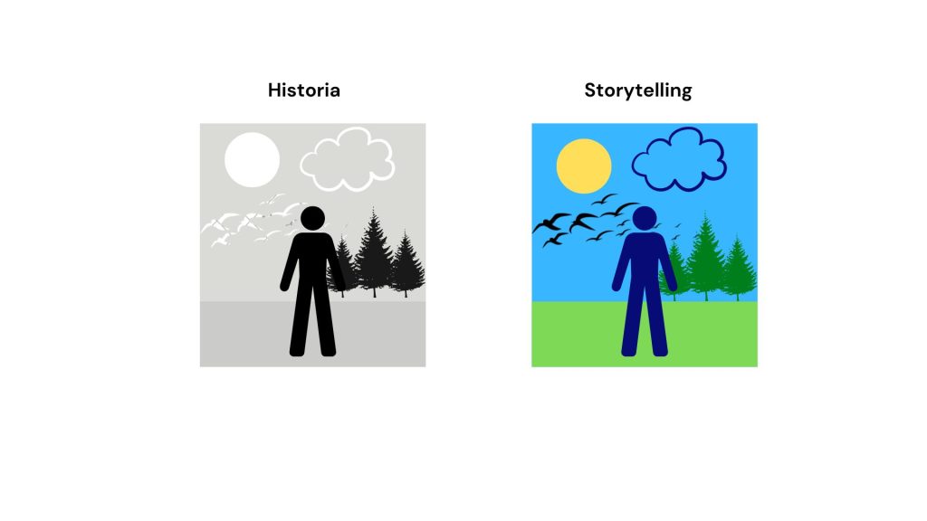 Czym się r&oacute;żni historia od storytellingu?