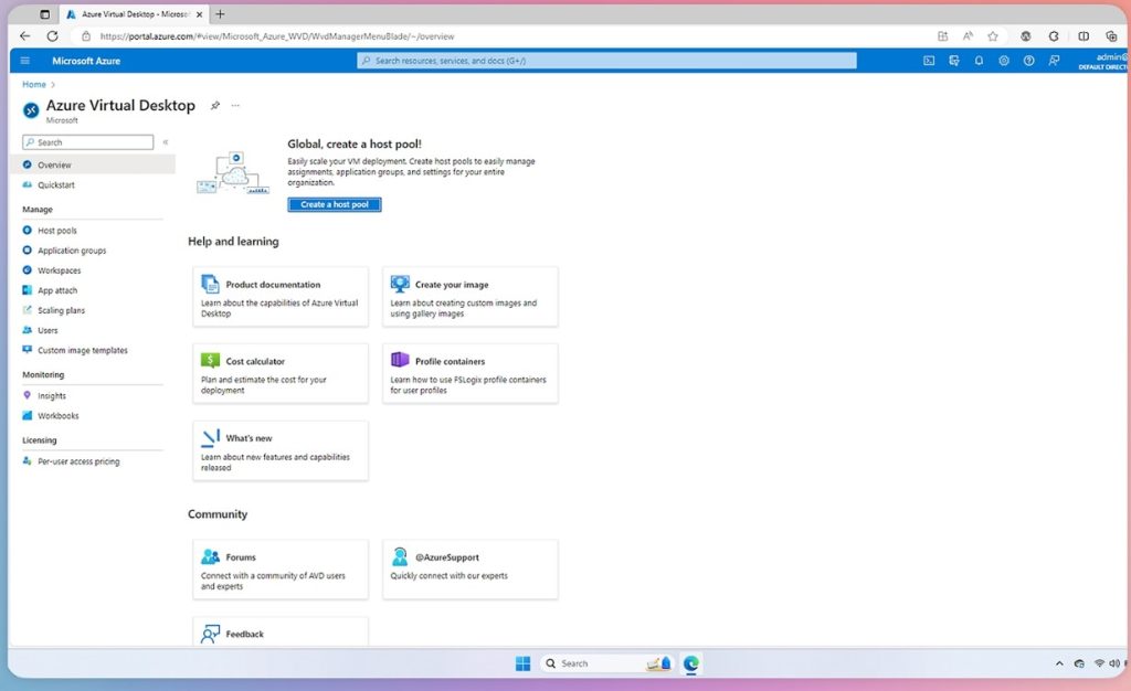 Azure Virtual Desktop