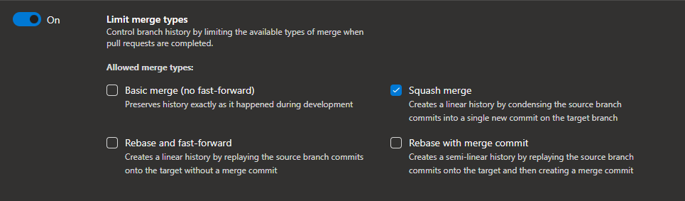 Fig. 5 Limit merge types Limit merge types
