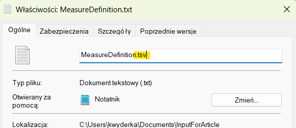 screen pliku